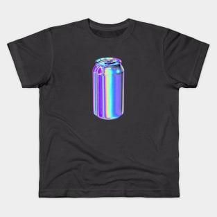 Violet Holographic Can Kids T-Shirt